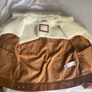 ASOS Corduroy Jacket with Fleece Collar